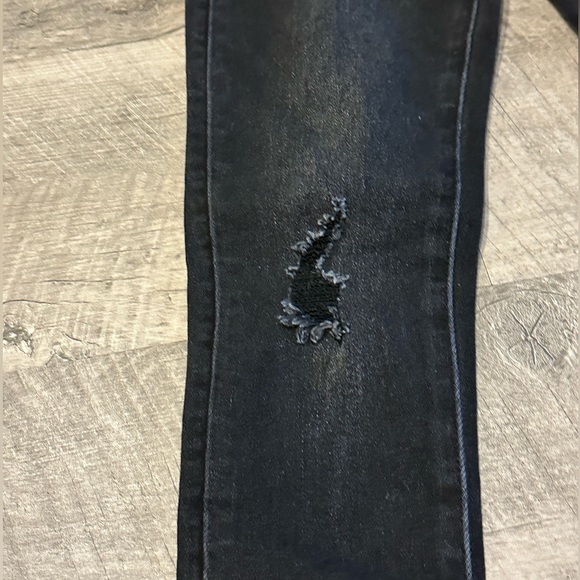 NWT INSANE GENE Black High Rise Skinny Jeans 23/0 - Picture 3 of 7
